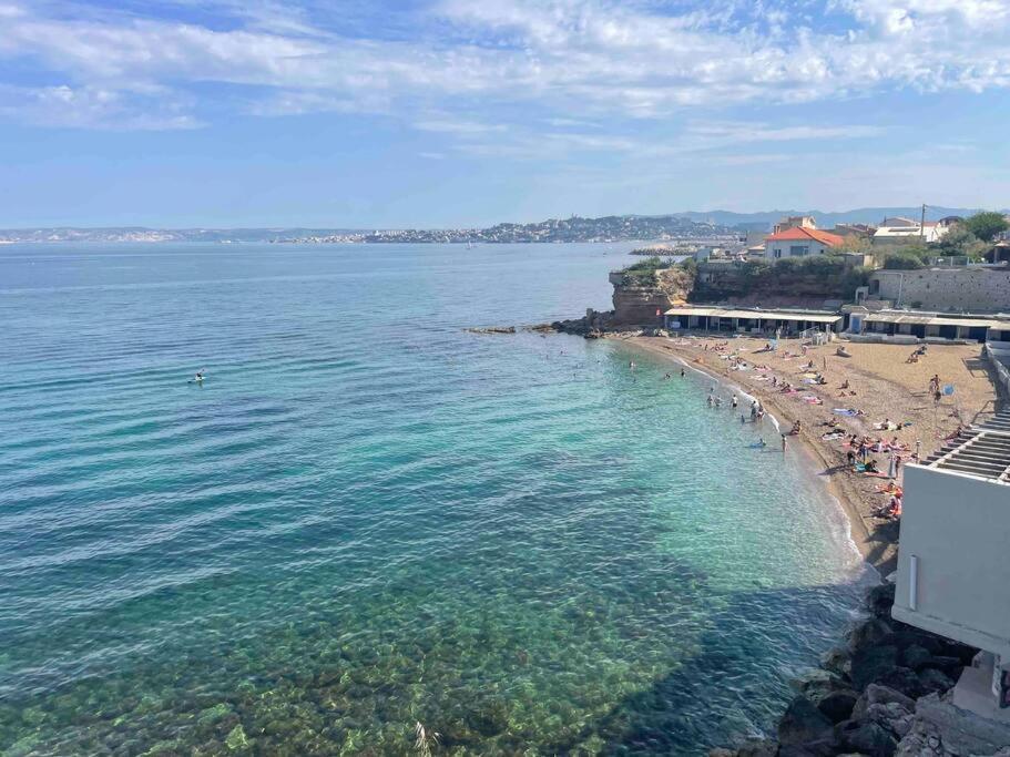 Duplex Bord De Mer La Madrague Μασσαλία Εξωτερικό φωτογραφία